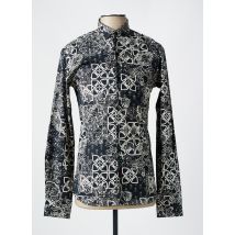 LA CIBLE ROUGE - Chemise manches longues noir en coton - Homme - Taille S - Modz