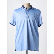 REVER MILE - Polo bleu en polyester - Homme - Taille XL - Modz