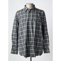 BANDE ORIGINALE - Chemise manches longues gris en coton - Homme - Taille 4XL - Modz