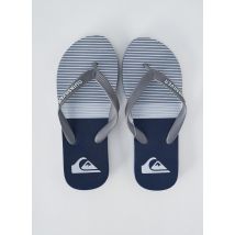 QUICKSILVER - Tongs bleu en autre matiere - Homme - Taille 46 - Modz