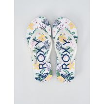 ROXY - Tongs blanc en autre matiere - Femme - Taille 34 - Modz
