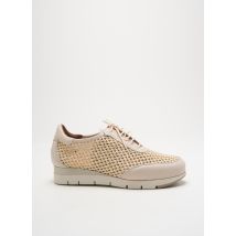 FOLIE'S - Baskets beige en cuir - Femme - Taille 36 - Modz