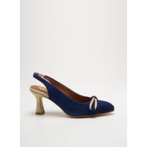 O'.. - Escarpins bleu en cuir - Femme - Taille 37 - Modz