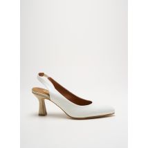 O'.. - Escarpins blanc en cuir - Femme - Taille 39 - Modz