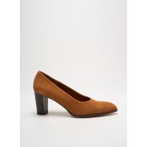 O'.. - Escarpins marron en cuir - Femme - Taille 38 - Modz