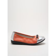 INEA - Ballerines orange en cuir - Femme - Taille 36 - Modz