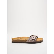 PLAKTON - Mules/Sabots marron en autre matiere - Femme - Taille 38 - Modz