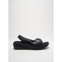 FLY LONDON - Sandales/Nu pieds noir en cuir - Femme - Taille 41 - Modz