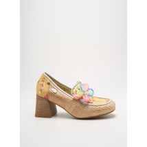 LAURA VITA - Mocassins beige en cuir - Femme - Taille 38 - Modz