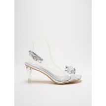 MISSTYL - Sandales/Nu pieds argent en autre matiere - Femme - Taille 41 - Modz