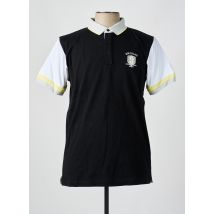 CAMBERABERO - Polo noir en coton - Homme - Taille L - Modz