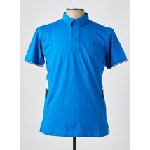 CAMBERABERO - Polo bleu en coton - Homme - Taille XL - Modz