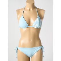 ROXY - Maillot de bain 2 pièces bleu en polyamide - Femme - Taille 44 - Modz