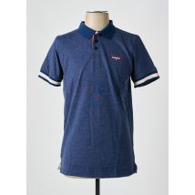 CAMBERABERO - Polo bleu en polyester - Homme - Taille M - Modz