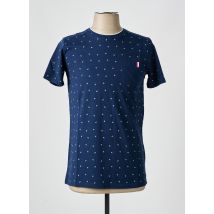 CAMBERABERO - T-shirt bleu en coton - Homme - Taille L - Modz