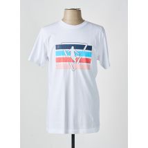 CAMBERABERO - T-shirt blanc en coton - Homme - Taille M - Modz