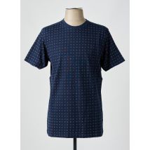 CAMBERABERO - T-shirt bleu en coton - Homme - Taille 3XL - Modz