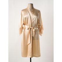 LISE CHARMEL - Robe de chambre beige en soie - Femme - Taille 48 - Modz