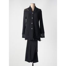 REGENCE - Pyjama noir en coton - Femme - Taille 40 - Modz