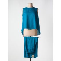 VIVIS - Pyjama bleu en polyester - Femme - Taille 38 - Modz