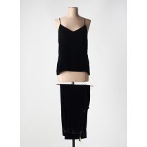 VIVIS - Pyjama noir en viscose - Femme - Taille 40 - Modz