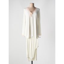 LIONELLA - Pyjama blanc en viscose - Femme - Taille 44 - Modz