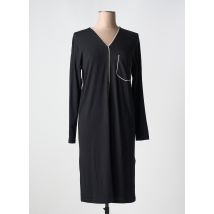 PLUTO - Chemise de nuit noir en modal - Femme - Taille 48 - Modz