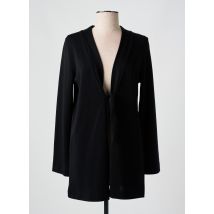 LISANZA - Gilet manches longues noir en laine - Femme - Taille 40 - Modz