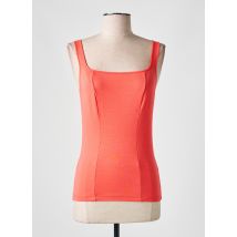 CHIARO SCURO - Débardeur orange en viscose - Femme - Taille 36 - Modz