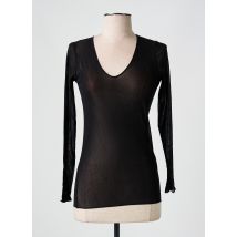 JANIRA - Top noir en polyamide - Femme - Taille 42 - Modz