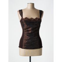 OSCALITO - Top marron en laine - Femme - Taille 44 - Modz