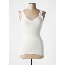 LISANZA - Top beige en soie - Femme - Taille 42 - Modz