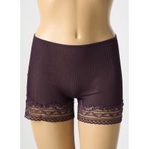 LISANZA - Panty violet en soie - Femme - Taille 40 - Modz