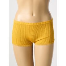 LISANZA - Shorty jaune en laine - Femme - Taille 38 - Modz