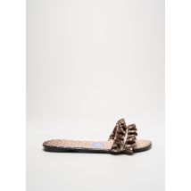RUE DU FAUBOURG - Mules/Sabots marron en textile - Femme - Taille 40 - Modz