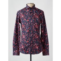 CAMBERABERO - Chemise manches longues bleu en coton - Homme - Taille S - Modz