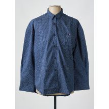 CAMBERABERO - Chemise manches longues bleu en coton - Homme - Taille S - Modz