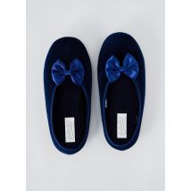 JAIMIES - Chaussons/Pantoufles bleu en textile - Femme - Taille 37 - Modz