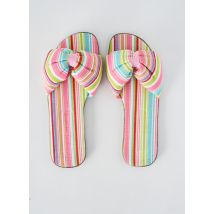 RUE DU FAUBOURG - Mules/Sabots rose en textile - Femme - Taille 38 - Modz