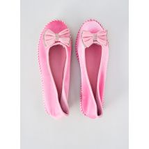 VICTOR ODIL - Chaussons/Pantoufles rose en textile - Femme - Taille 40 - Modz