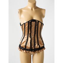 REVANCHE DE LA FEMME - Corset beige en polyester - Femme - Taille 38 - Modz