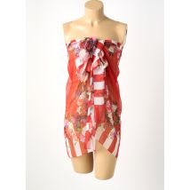 MARYAN MEHLHORN - Paréo rouge en soie - Femme - Taille TU - Modz