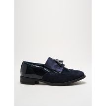 REBELLES - Mocassins bleu en cuir - Femme - Taille 38 - Modz