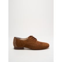 MYMA - Derbies marron en cuir - Femme - Taille 38 - Modz