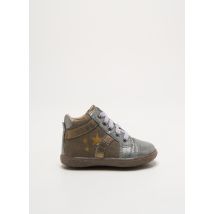 NOËL - Bottillons argent en cuir - Fille - Taille 22 - Modz