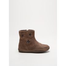 REQINS - Bottines/Boots marron en cuir - Fille - Taille 24 - Modz