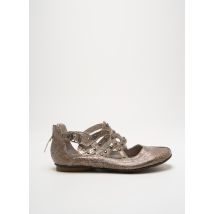 REGARD - Ballerines argent en cuir - Femme - Taille 36 - Modz