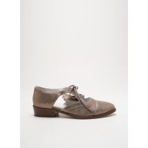 REGARD - Derbies marron en cuir - Femme - Taille 39 - Modz