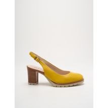 GADEA - Escarpins jaune en cuir - Femme - Taille 35 - Modz