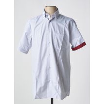 LOUIS VICTOR - Chemise manches courtes rouge en coton - Homme - Taille M - Modz